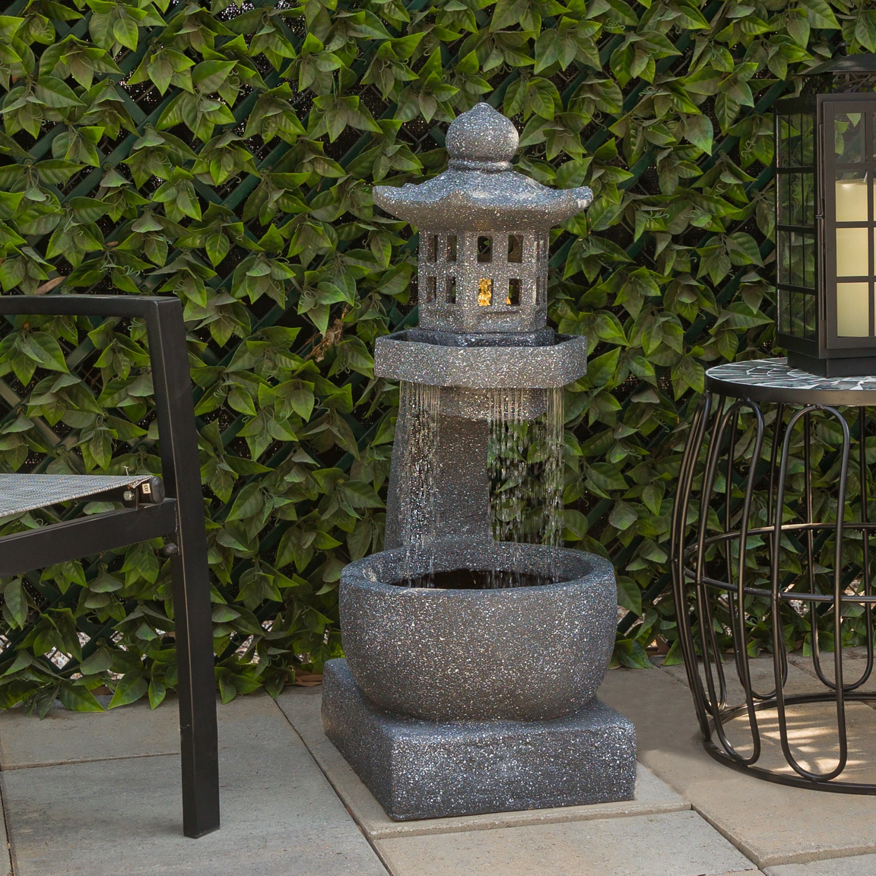 Pagoda water fountain shop