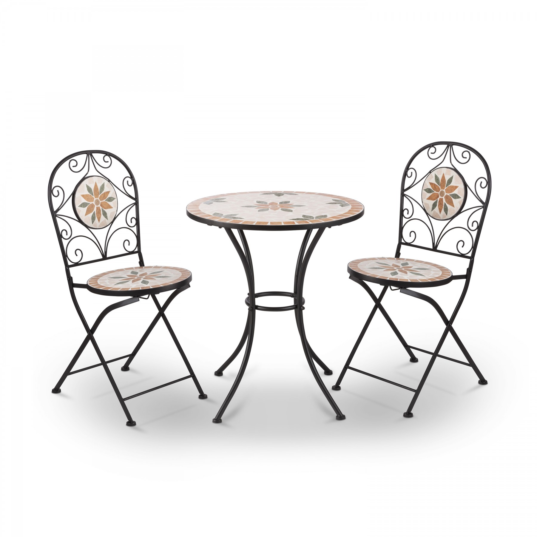 Outdoor table 2025 and chairs mosaic