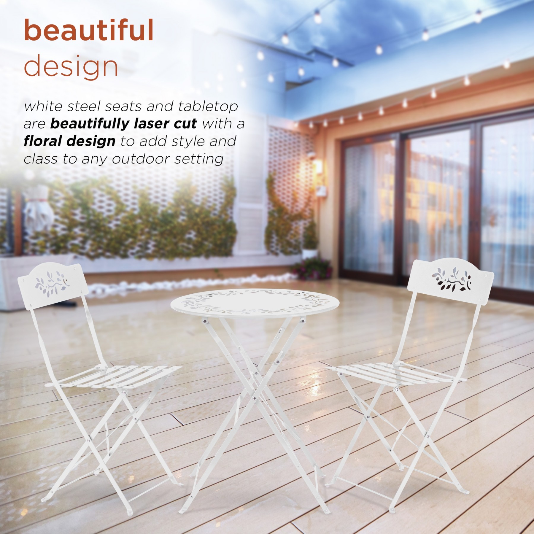 Alpine store bistro set