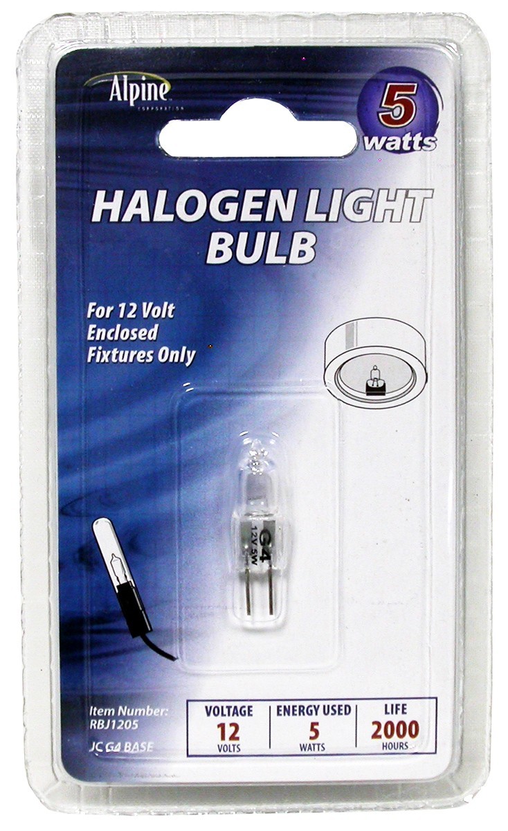 5 Watt 12 Volt Halogen Replacement Bulb