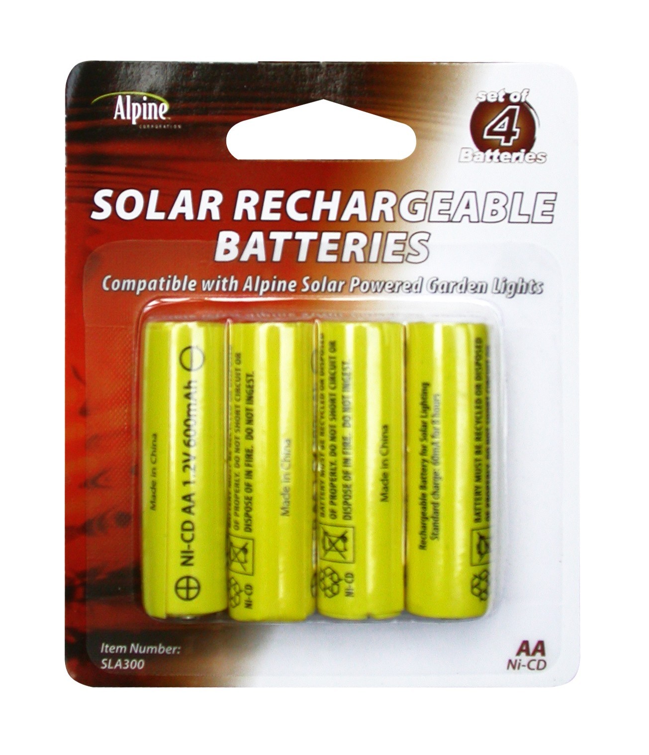 Solar Rechargeable Batteries