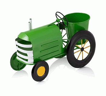 10" TALL TRACTOR PLANTER