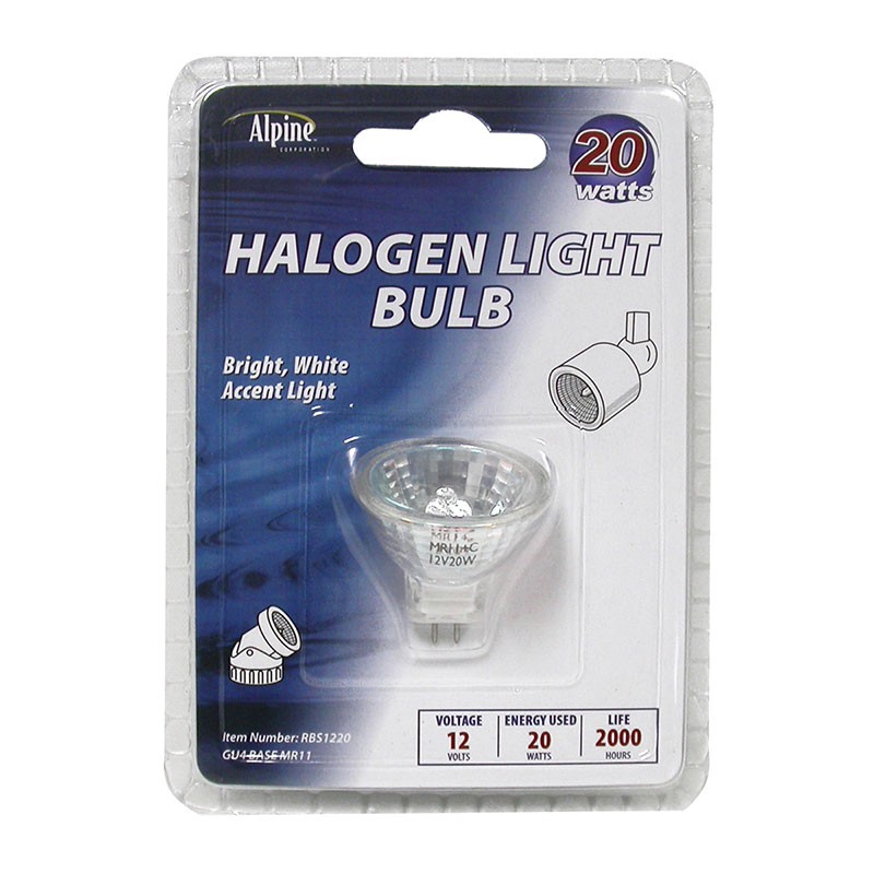 20 Watt 12 Volt MR11 Halogen Replacement Bulb