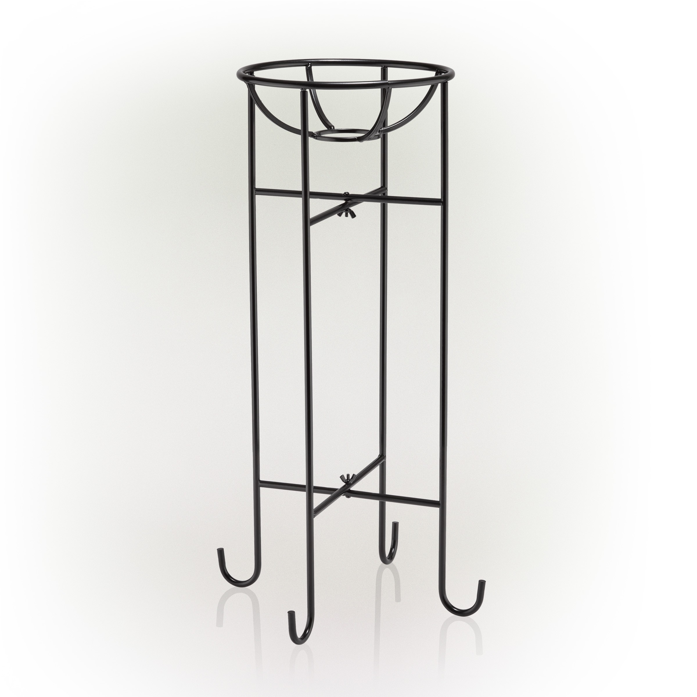 24'" Tall Metal Gazing Globe Stand
