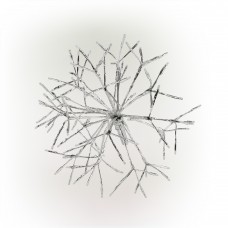 16" Christmas Snowflake Large Hanging Ornament w/96 LED-Multi
