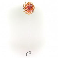 75" Firey Metal Windmill Stake