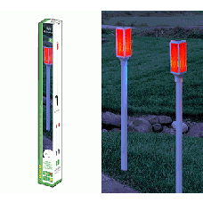 SOLAR DRIVEWAY MARKER WITH RED LED LIGHTS - SET OF 2 