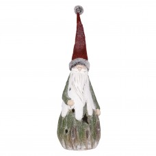 26" Christmas Country Santa with LED Lights