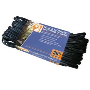 10 Socket Quick Connect 50 ft Lighting Cable
