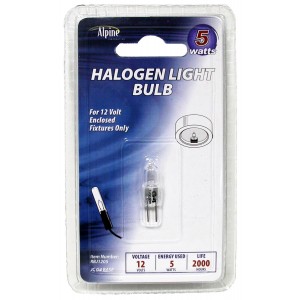 5 Watt 12 Volt Halogen Replacement Bulb