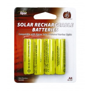 Solar Rechargeable Batteries