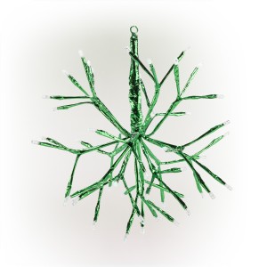 10" Christmas Green Twig Ornament Light w/48 LED