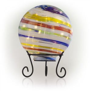 Colorful Gazing Globe with LED Lights