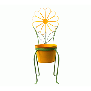 Yellow Flower Planter