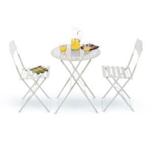 Alpine Branches Metal 3 piece Bistro Set