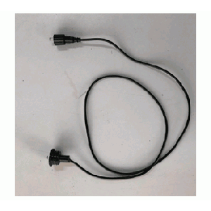 Cool White Single LED Light - 32" Strand w/ 1 Male Prong Cord