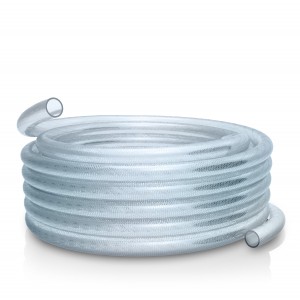 Clear Reinforced Braided Tubing
