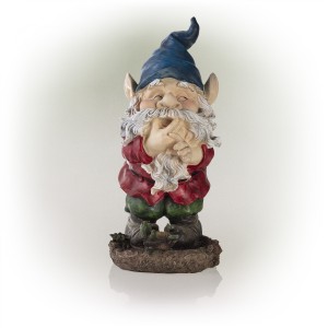 Smiling Gnome Statuary