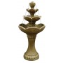 Alpine 38" Tall 3 Tier Lotus Fountain