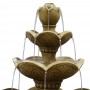 Alpine 38" Tall 3 Tier Lotus Fountain