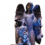 Alpine 29" Tall Boy and Angel Fountain