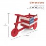 AMERICAN FLAG TRICYCLE PLANTER 