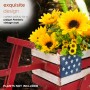 AMERICAN FLAG TRICYCLE PLANTER 