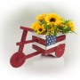 American Flag Tricycle Planter