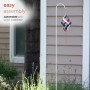 38" RED, WHITE AND BLUE WIND SPINNER 