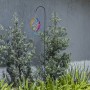84" Multi-Color Metallic Hanging Wind Spinner with Shepherd Hook