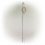 84" Multi-Color Metallic Hanging Wind Spinner with Shepherd Hook