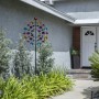 KALEIDOSCOPIC MULTI-SPINNING KINETIC GARDEN STAKE