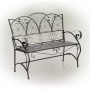 Metal Sunleaves Bench