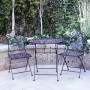 Metal Colorful Butterflies Bistro Set