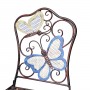 Metal Colorful Butterflies Bistro Set