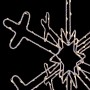 Alpine Corporation Hanging Snowflake Christmas Décor with LED Lights