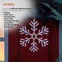 23" Hanging Snowflake with 102 LED Lights