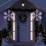23" Hanging Snowflake with 102 LED Lights