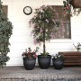 GRAY VASE PLANTER - SET OF 3 