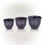 GRAY VASE PLANTER - SET OF 3 
