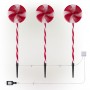 28" CANDY CANE PATHWAY RED AND WHITE LED LIGHTS
