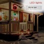 3-Tier Hanging Ornaments with LED Lights