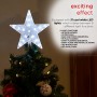 Alpine Corporation Flashing Star Tree Topper with Cool White LED Lights