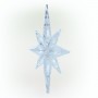 Alpine Corporation Star Christmas Tree Topper with Cool White LED Lights