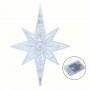 Alpine Corporation Star Christmas Tree Topper with Cool White LED Lights