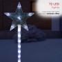 Alpine Corporation Holiday Décor Shooting Star Garden Stake with LED Lights, 4-Pack