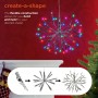 10" Christmas Multi Twig Ornament Light w/48 LED