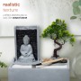 13" BUDDHA BONSAI GARDEN TABLETOP FOUNTAIN WITH LED LIGHT | GARDEN AND POND DEPOT 