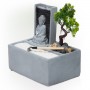 13" Buddha Bonsai Garden Tabletop Fountain with LED Light
