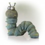 16" Solar Caterpillar Garden Statue with LED Lights 